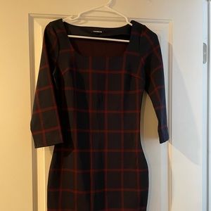 Express Plaid Dress